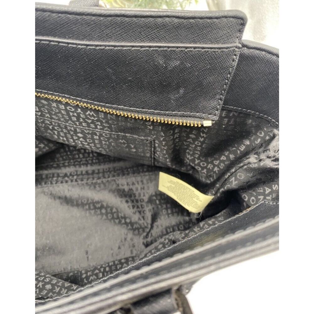 Authenticated Kate Spade Authenticated Black Laur… - image 6